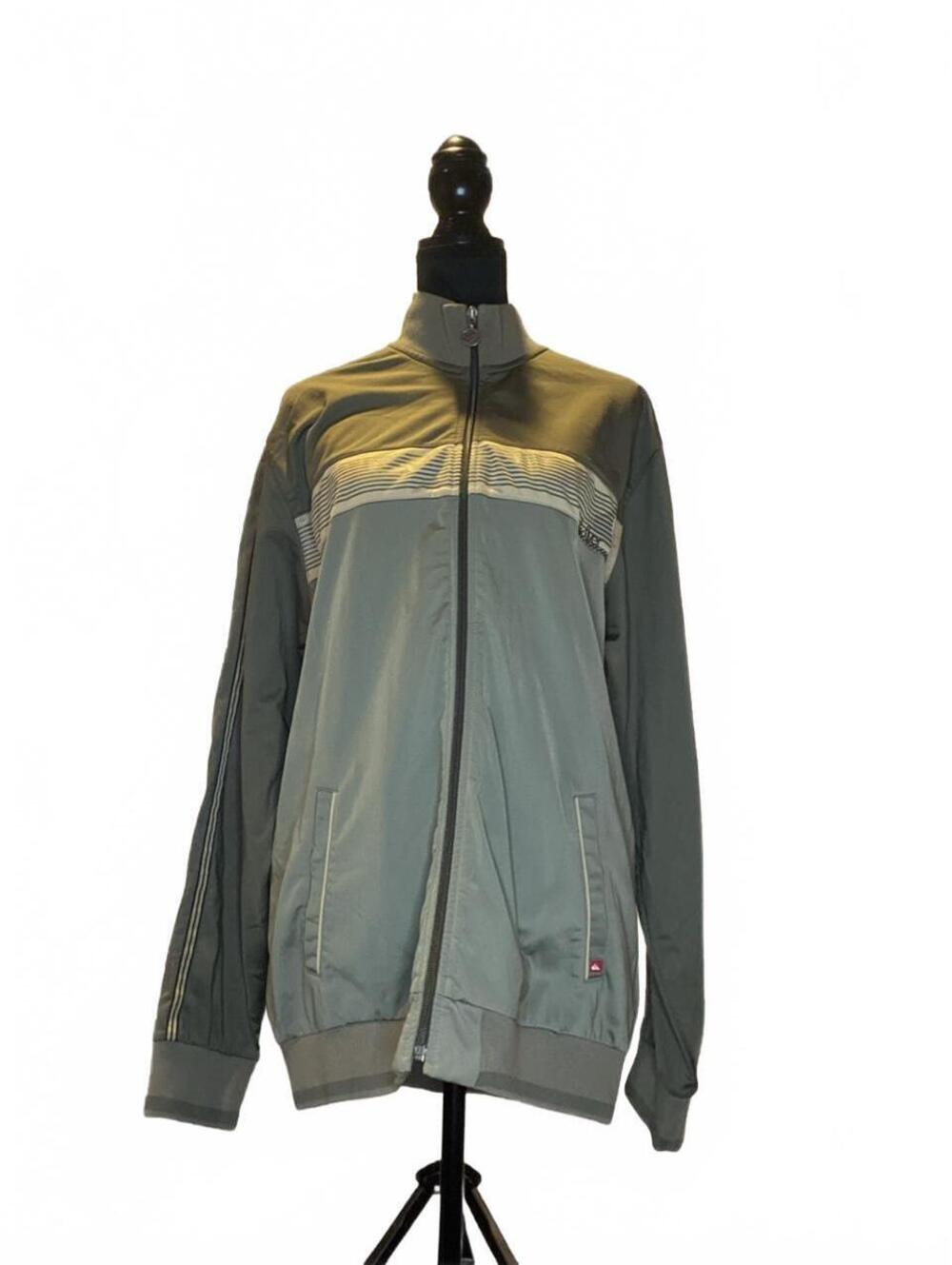 Quiksilver Vintage Green and Brown Jacket